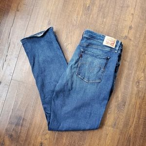 Levi's Mid Rise Skinny Jeans Plus Size 33 Womens